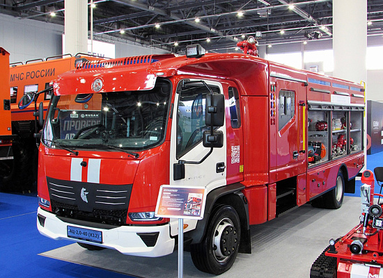 Пожарная автоцистерна на базе шасси КАМАЗ Компас 12